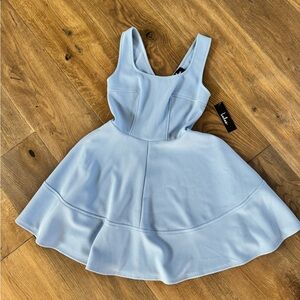 Lulu's Light Blue Mini Dress